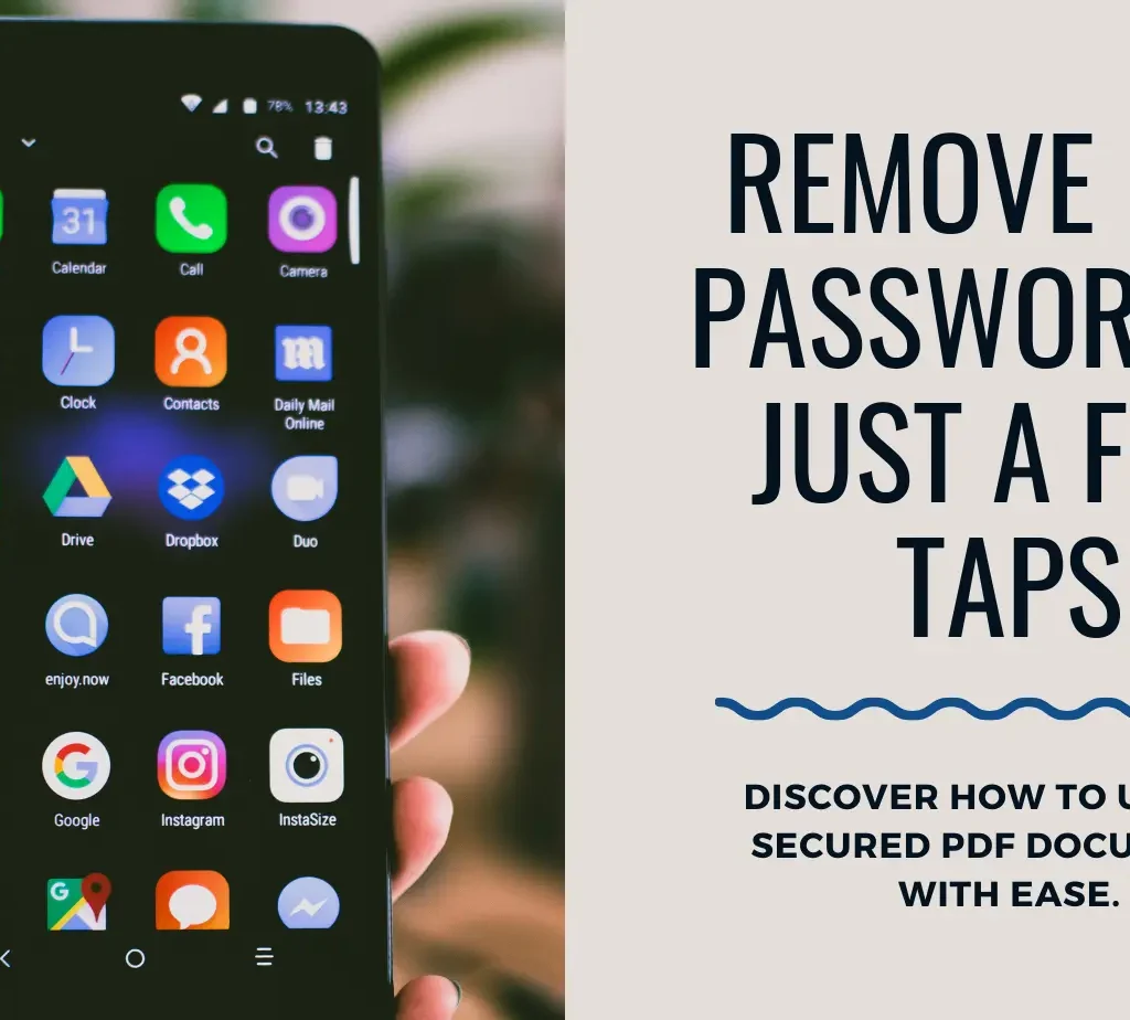 How to Remove Password from PDF in Mobile Devices-webmakeover